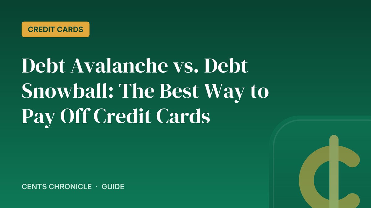 Debt Avalanche vs. Debt Snowball: The Best Way to Pay Off Credit Cards