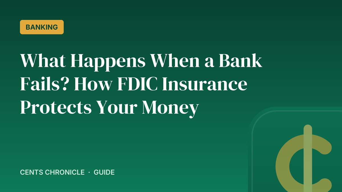 What Happens When a Bank Fails? How FDIC Insurance Protects Your Money